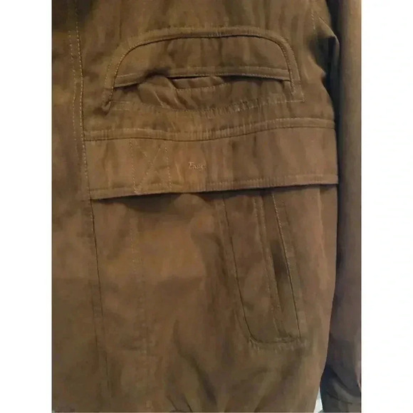 ENSIGN LONDON Men’s Heavy Brown Jacket - size XL - Picture 8 of 8